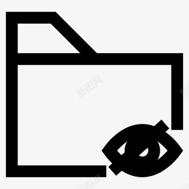 隐藏盲文件夹图标图标