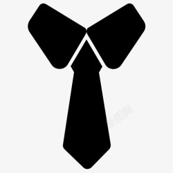 带领子棉衣带领带的领子正式服装学生图标高清图片