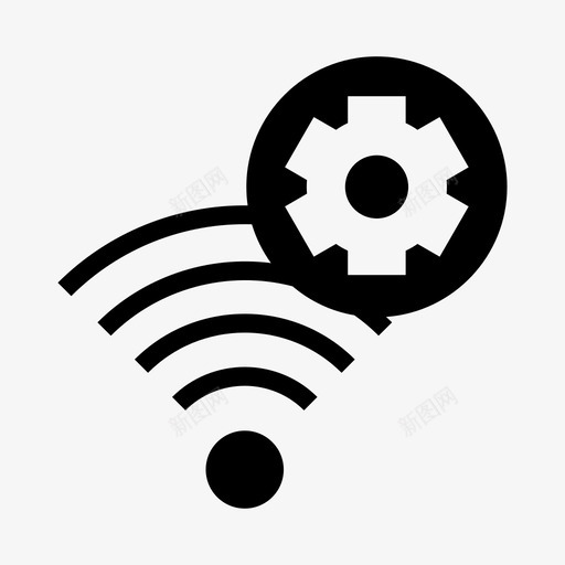 wifi设置rss信号图标svg_新图网 https://ixintu.com rss wifi设置 信号 无线 网络共享