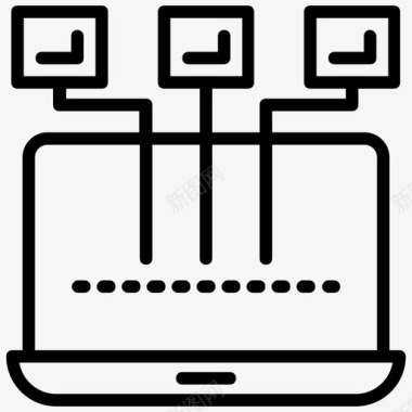 lan网络宽带网络计算机网络图标图标