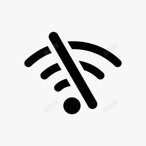 WiFi_02svg_新图网 https://ixintu.com WiFi_02