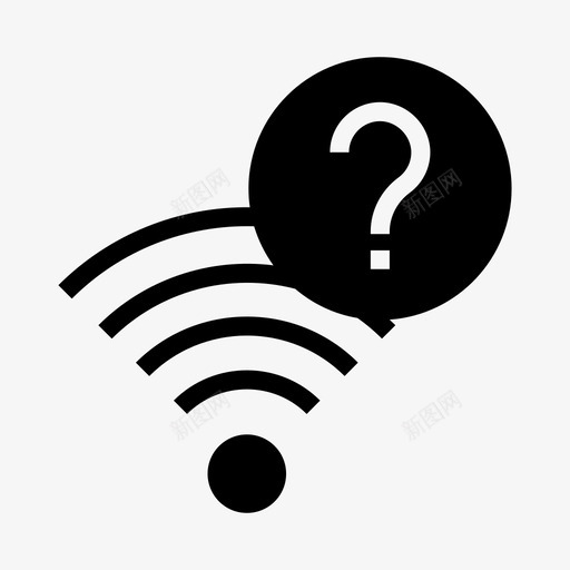 wifi帮助rss信号图标svg_新图网 https://ixintu.com rss wifi帮助 信号 无线 网络共享