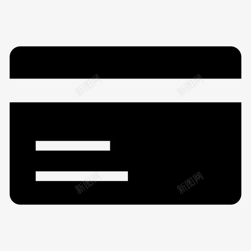信用卡万事达卡支付图标svg_新图网 https://ixintu.com 万事达卡 信用卡 支付 金融