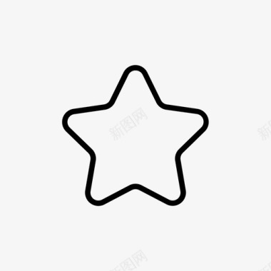 星星明亮清晰图标图标