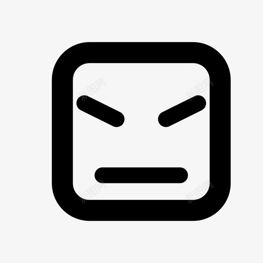 246 angry facesvg_新图网 https://ixintu.com 246 angry face