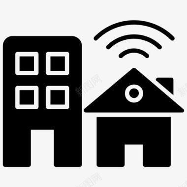 家庭互联网家庭网络家庭wifi图标图标