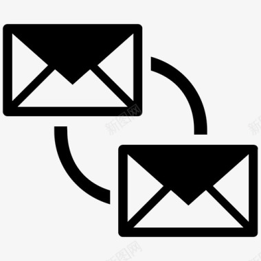 电子邮件通信收件箱信件图标图标