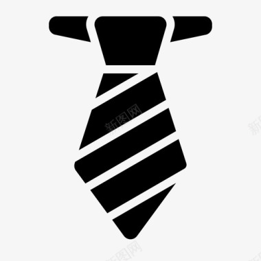 领带工作人图标图标
