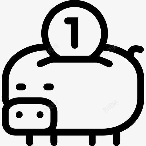 Piggysvg_新图网 https://ixintu.com Piggy