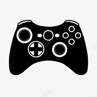 视频游戏控制器游戏板游戏玩家图标图标