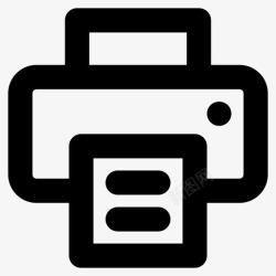 Deskjet打印机deskjet输出设备图标高清图片