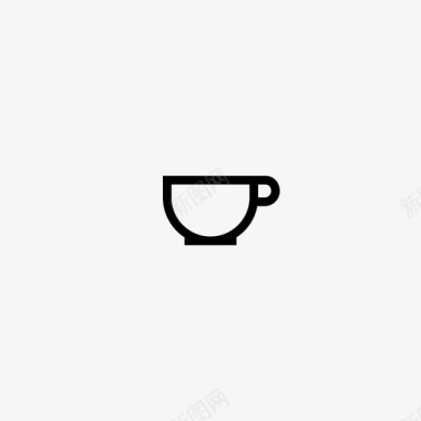 咖啡杯咖啡馆图标图标
