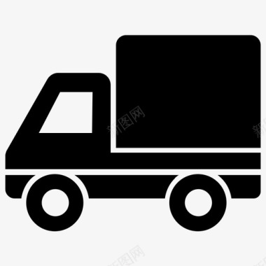 卡车货车商用车图标图标