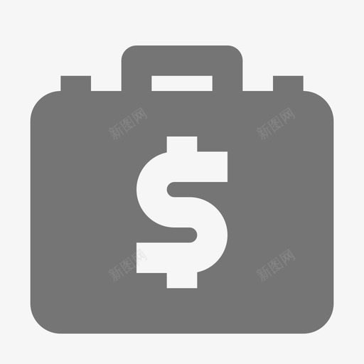 business briefcase cash.1svg_新图网 https://ixintu.com business briefcase cash.1