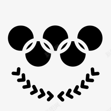 奥林匹克古代希腊图标图标