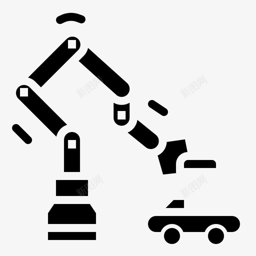 arm工业实验室图标svg_新图网 https://ixintu.com arm 人工智能和技术坚实 实验室 工业 机器人