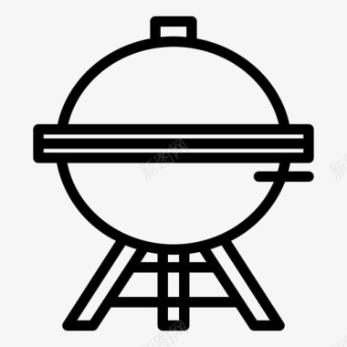 烧烤活动假日图标图标
