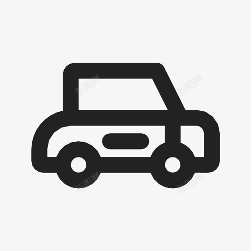 汽车矮脚车轿车图标svg_新图网 https://ixintu.com 汽车 矮脚车 轿车 运输工具