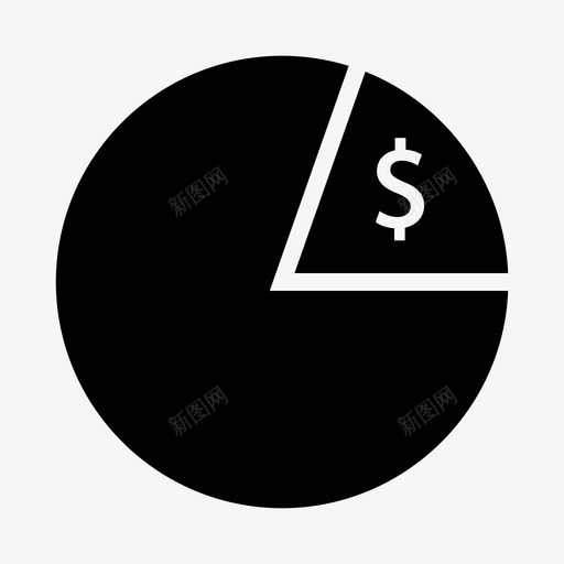图表饼图示意图图标svg_新图网 https://ixintu.com 图表 方案 示意图 财务字形 银行 饼图