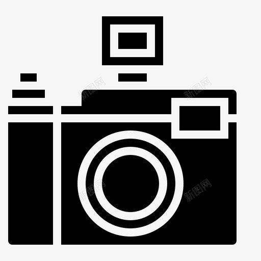 照相机小型照相图标svg_新图网 https://ixintu.com 家用电器 小型 摄影 照相 照相机