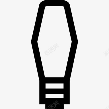 专业灯泡灯复古图标图标