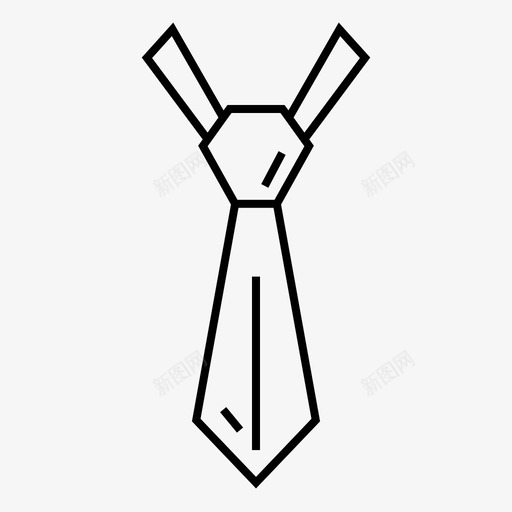 领带学校图标svg_新图网 https://ixintu.com 学校 领带