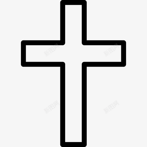 十字架基督教宗教图标svg_新图网 https://ixintu.com 十字架 基督教 宗教