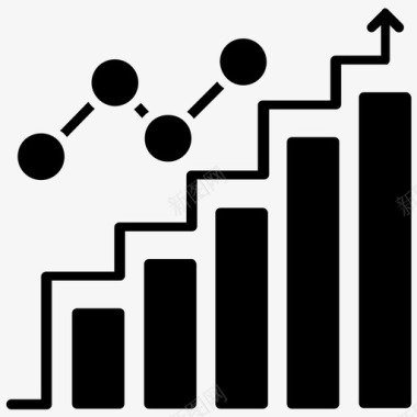收入增长业务分析业务增长图标图标