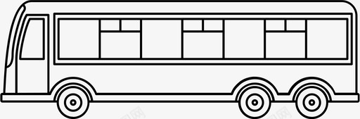 巴士汽车巴士查拉班克图标图标