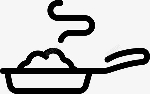烹饪晚餐食物图标图标