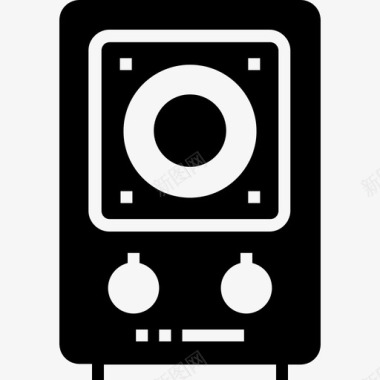 扬声器多媒体音乐图标图标