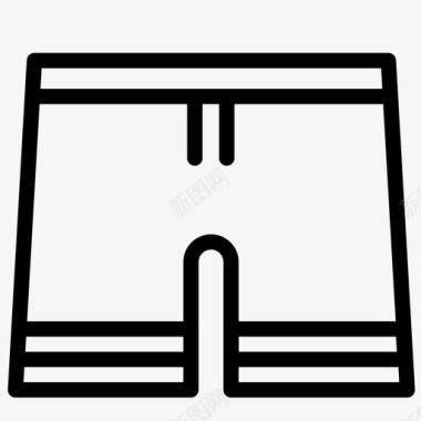 足球裤球衣裤子图标图标