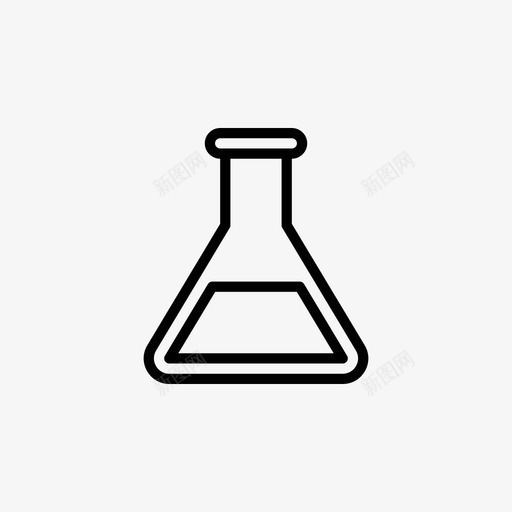 化学酸瓶子图标svg_新图网 https://ixintu.com 化学 实验室 烧瓶 瓶子 酸