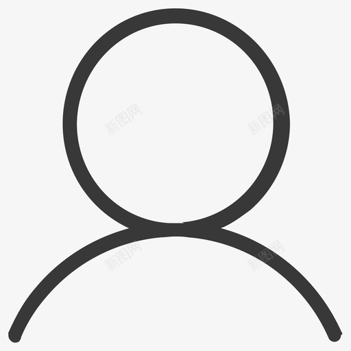 四大圈icon-我的svg_新图网 https://ixintu.com 四大圈icon-我的
