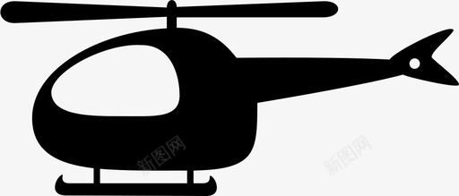 直升机停机坪飞机直升机图标图标