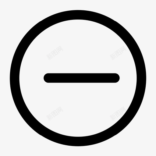 已取消_线性svg_新图网 https://ixintu.com 已取消_线性