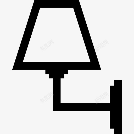 壁灯灯罩灯图标svg_新图网 https://ixintu.com 壁灯 灯 灯罩 电子产品概述