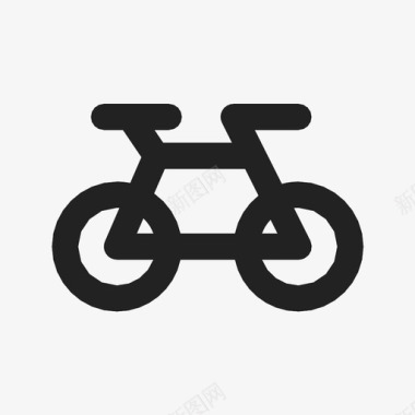 自行车交通工具车辆图标图标