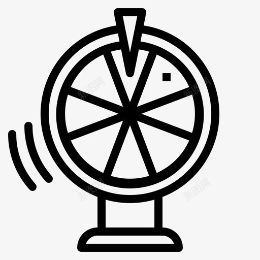 轮盘赌赌场赌徒图标svg_新图网 https://ixintu.com 旋转轮盘 赌博 赌场 赌徒 轮盘赌