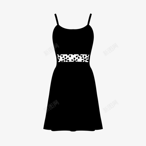 女装裙子-1svg_新图网 https://ixintu.com 女装裙子-1