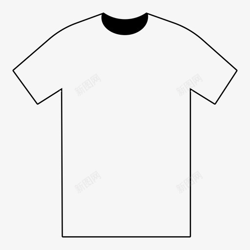 T恤图案上衣图标svg_新图网 https://ixintu.com T恤 上衣 图案 时尚