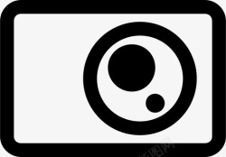闪电战照相机照相机闪电战对焦图标高清图片