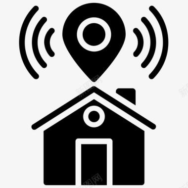 家庭互联网家庭网络家庭wifi图标图标