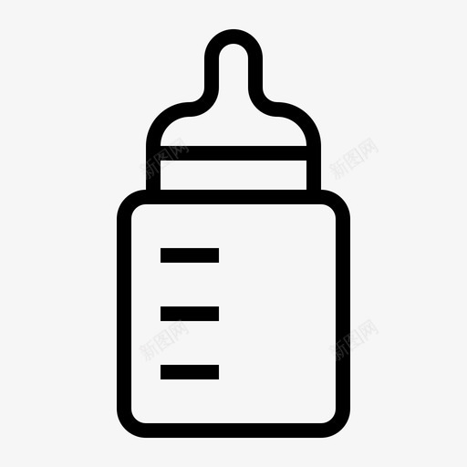 奶嘴婴儿奶瓶图标svg_新图网 https://ixintu.com 奶嘴 奶瓶 婴儿 婴儿系列 幼儿