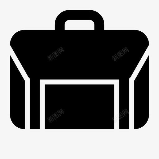 箱子袋子商务图标svg_新图网 https://ixintu.com 办公室 办公工具 商务 工具 箱子 袋子