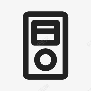 音乐播放器娱乐ipod图标图标