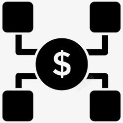 现金规划现金流预算财务规划图标高清图片