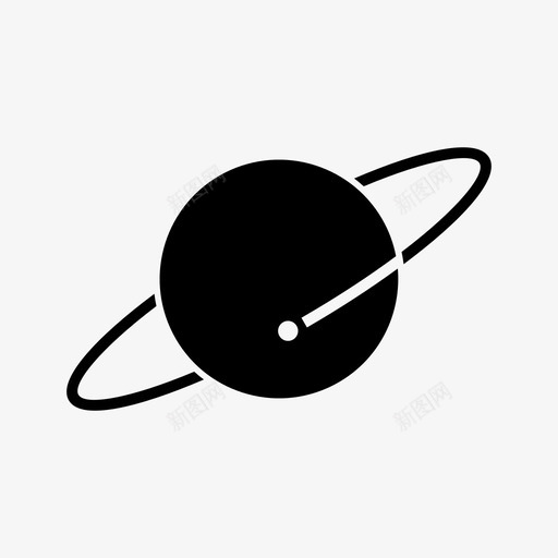 行星轨道土星图标svg_新图网 https://ixintu.com 土星 太空 太阳系 宇宙 行星 轨道