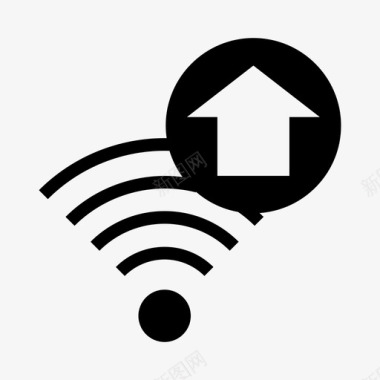 wifi家庭住宅rss图标图标