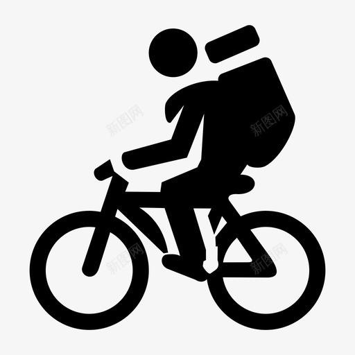 自行车假日运动图标svg_新图网 https://ixintu.com 假日 旅行 自行车 运动